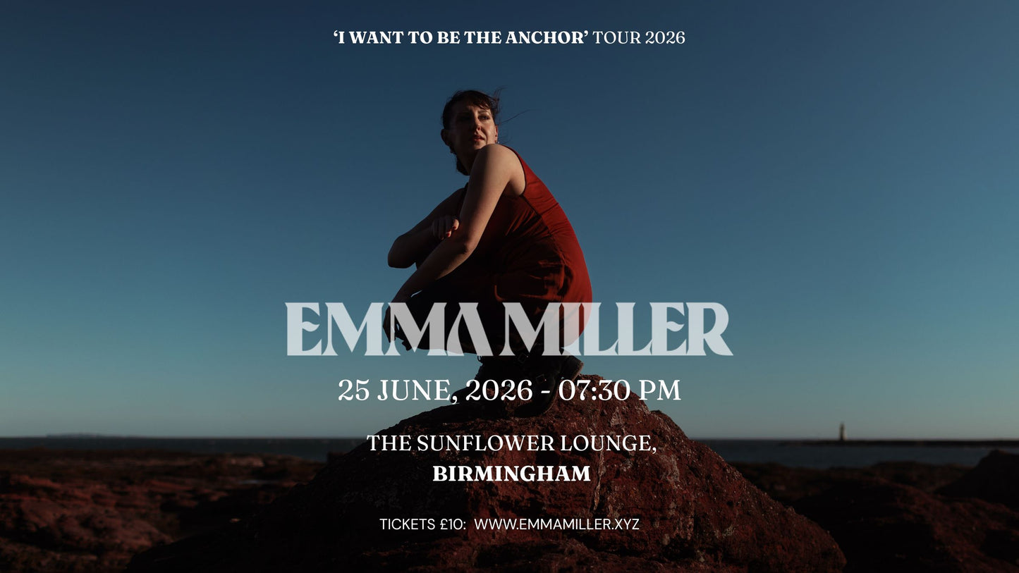 Emma Miller - Live at The Sunflower Lounge, BIRMINGHAM - June 25th, 2026