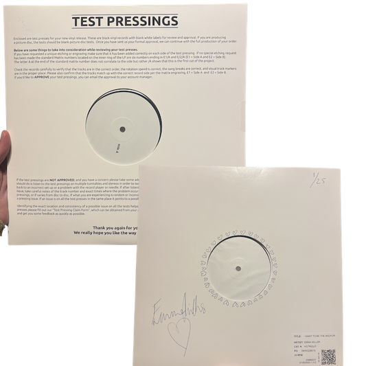 I Want to Be the Anchor - Test Pressings